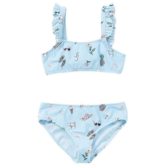 FOREVER21 Girls Summer Print Bikini NWT👙 - Picture 1 of 3